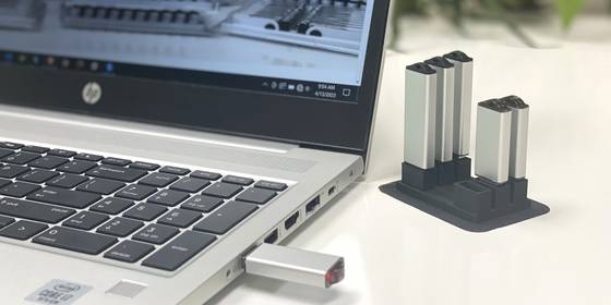 Virus Proof Flash Drive; You Control When The USB Drive is Write Protected or Not