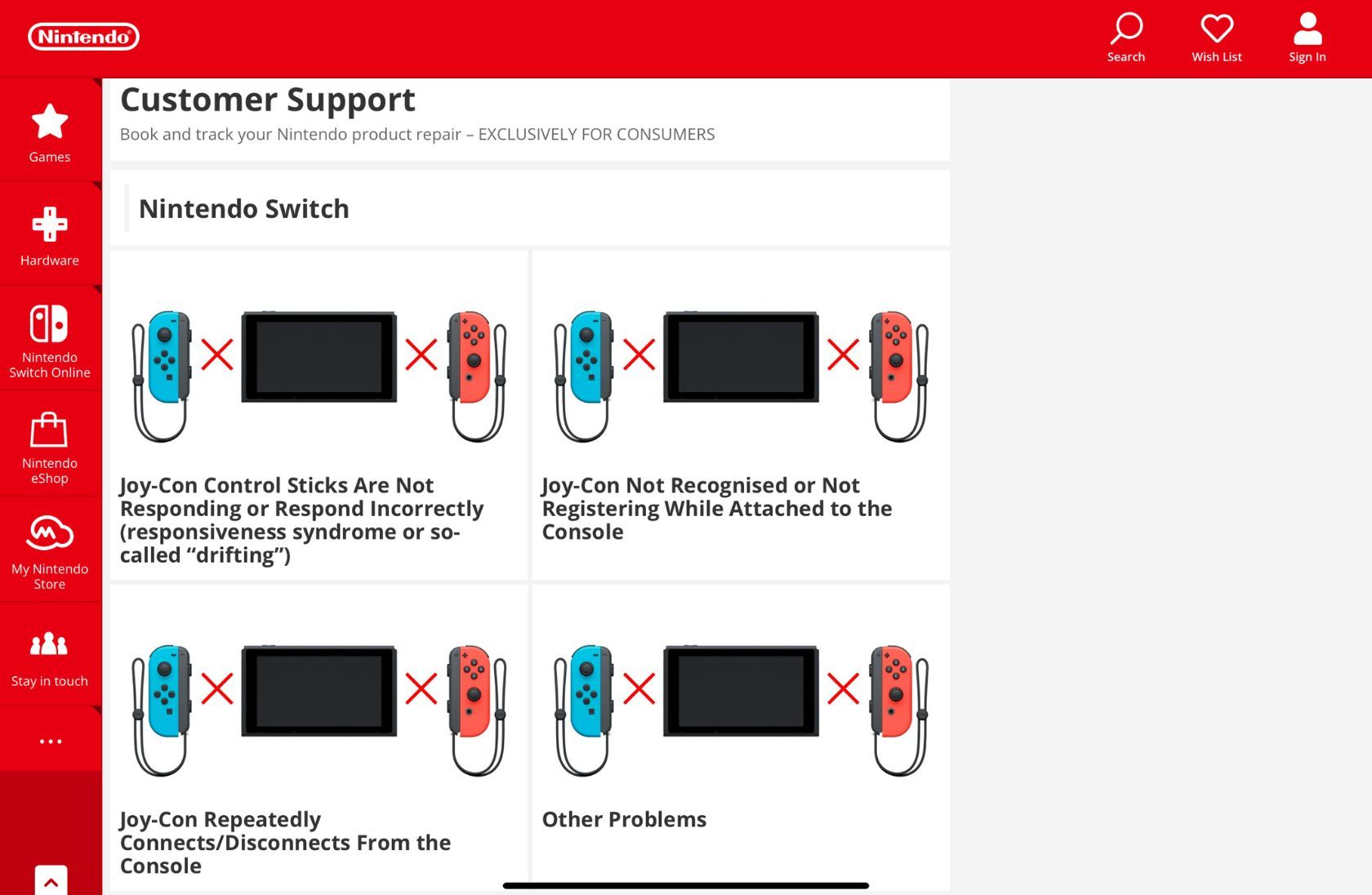 How to Send Your Joy-Cons Off for a Free Repair