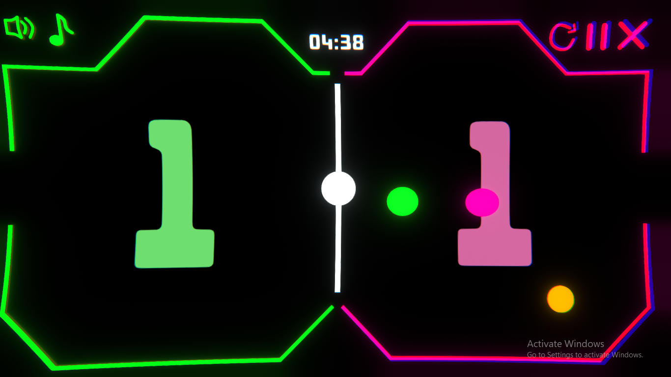 Paddle Battle online multiplayer game screenshot
