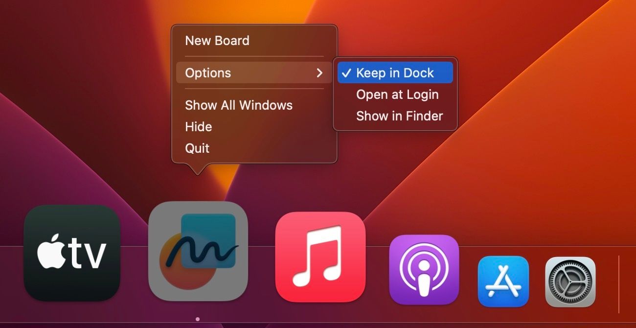 Anclar aplicaciones al Dock en una Mac