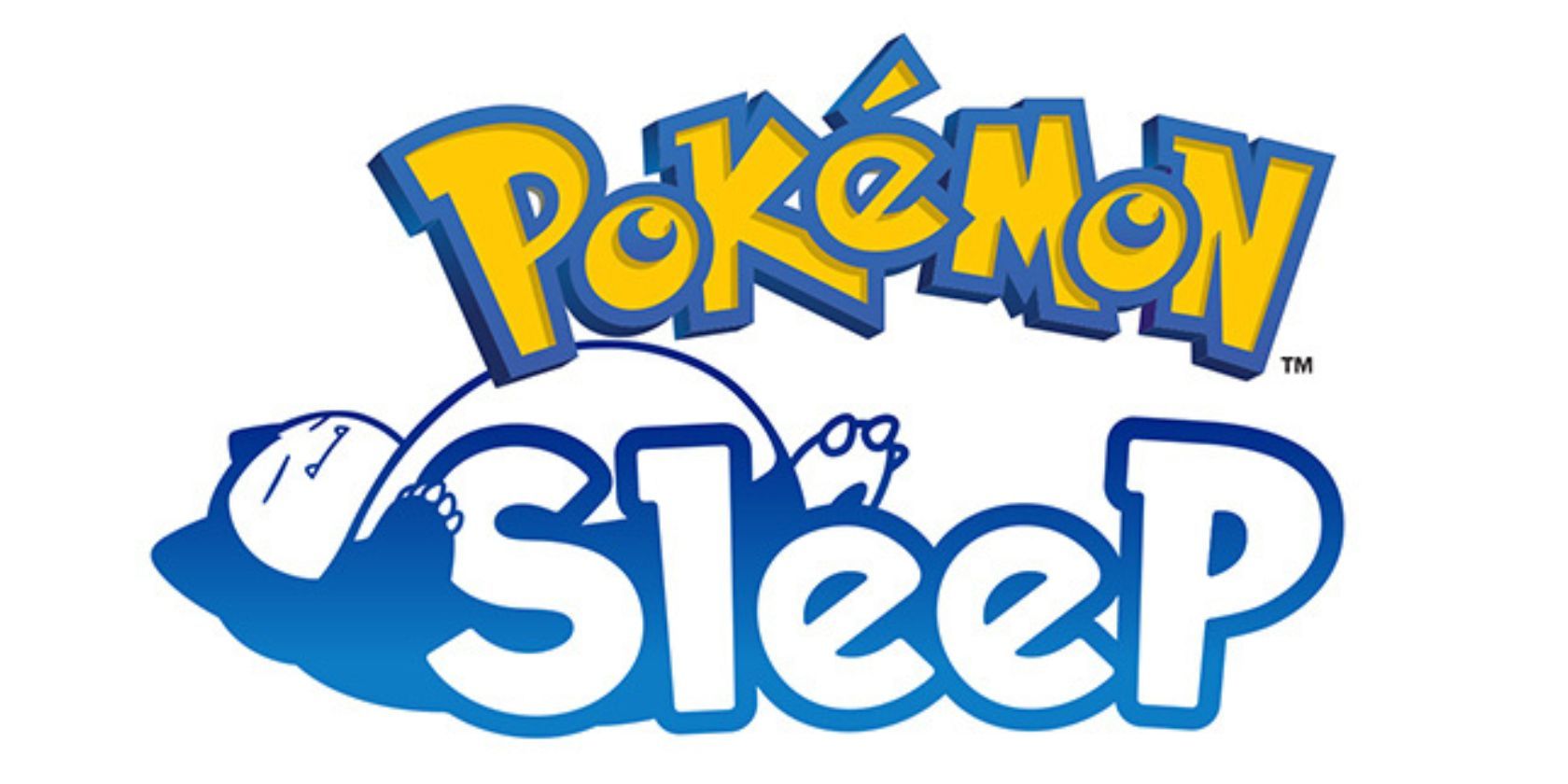 Pokemon Sleep Mobile Game Logo Featuring Snorlax
