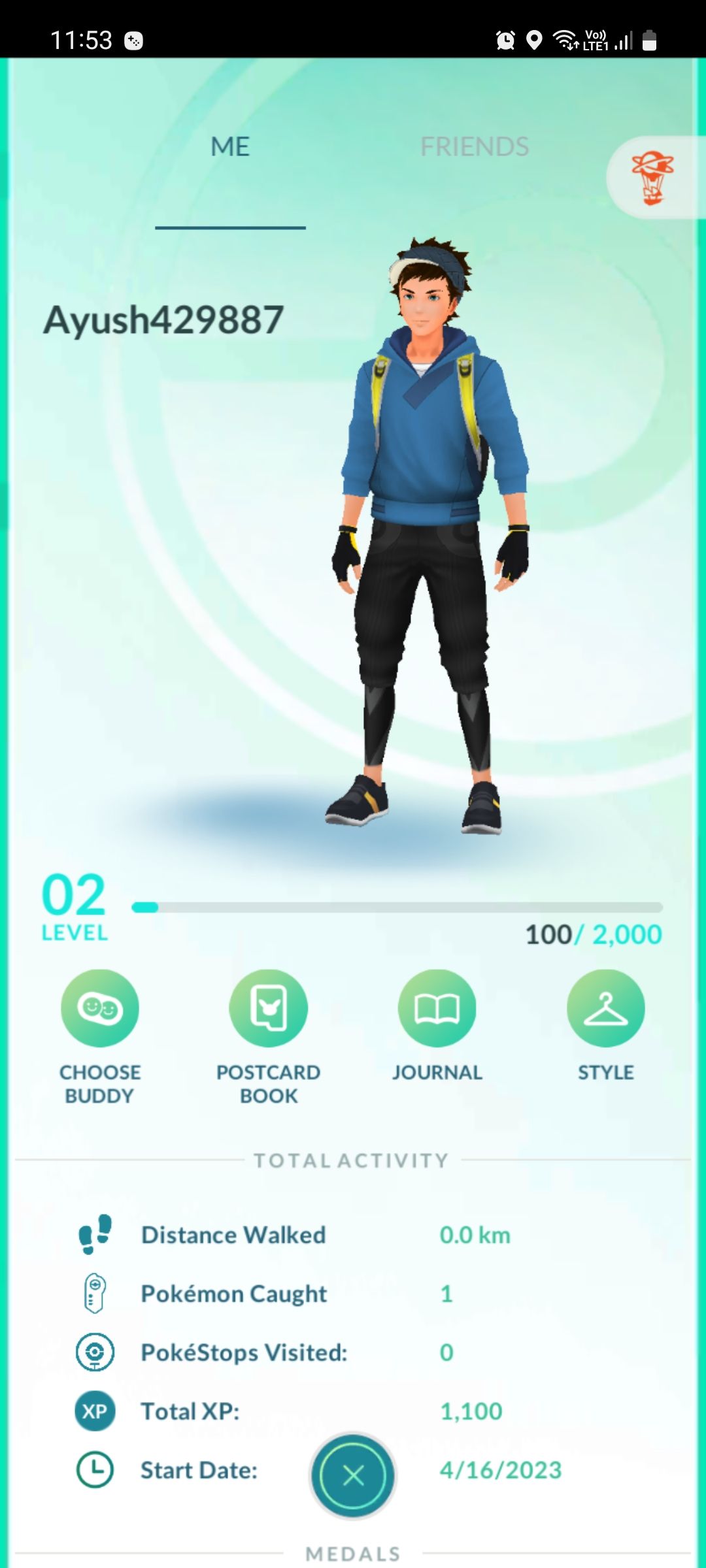 اسکرین شات 1 بازی Pokemon GO درون بازی