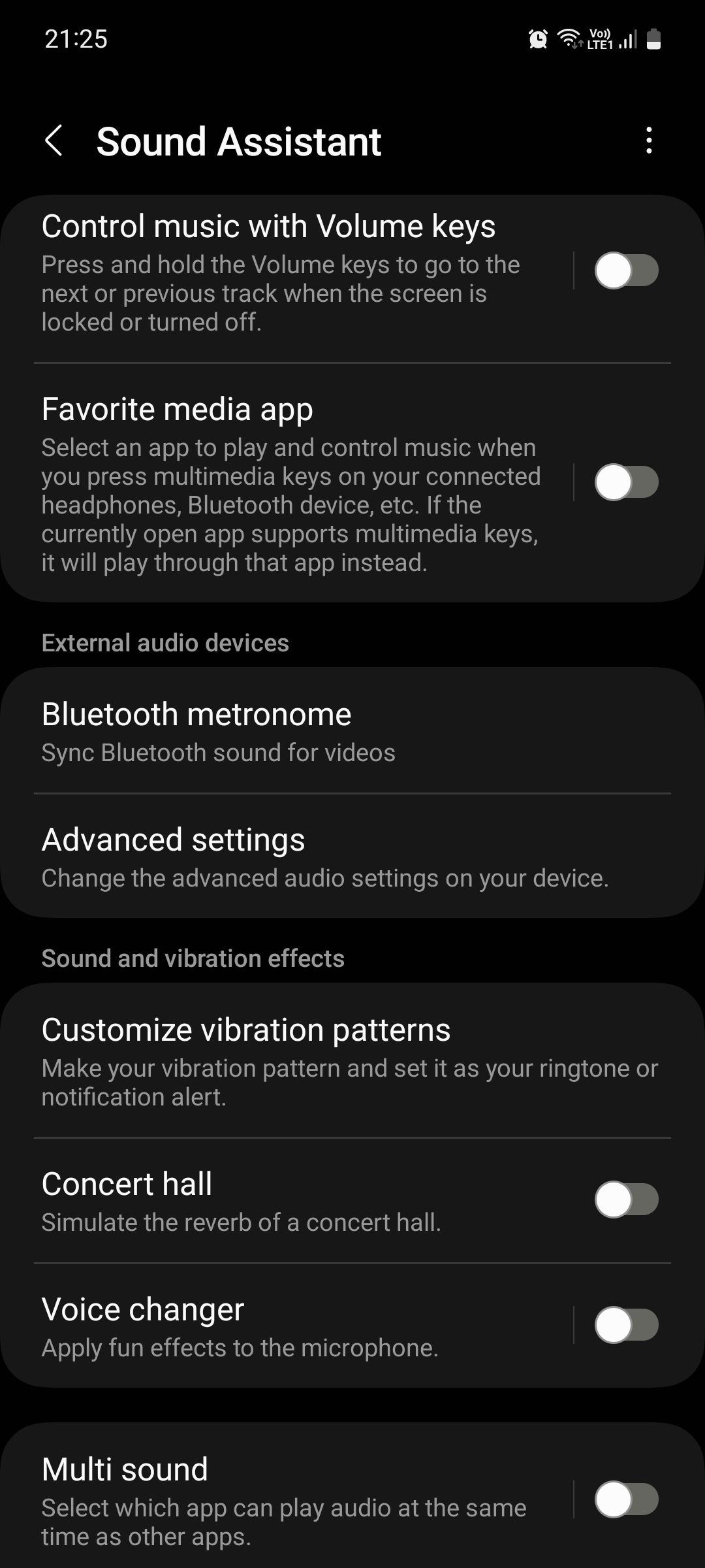 Samsung Good Lock module Sound Assistant features 2