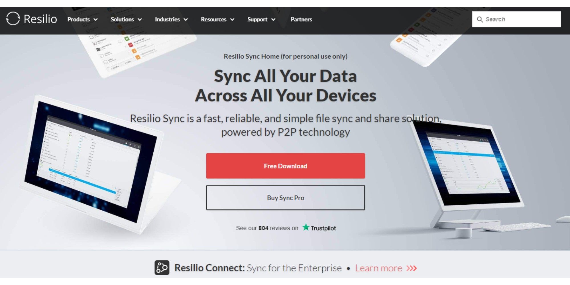 Resilio syncs cloud and device backup