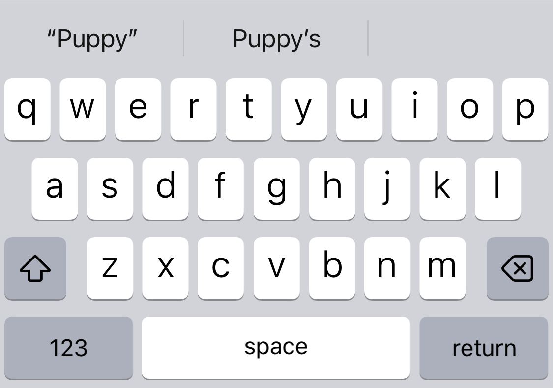 Emoji Prediktif tidak berfungsi di iPhone dengan ruang kosong, bukan emoji.