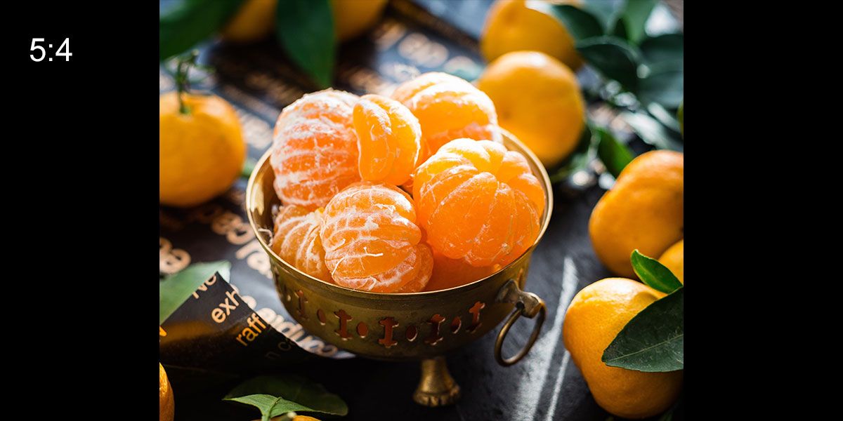 5:4 aspect ratio oranges' image