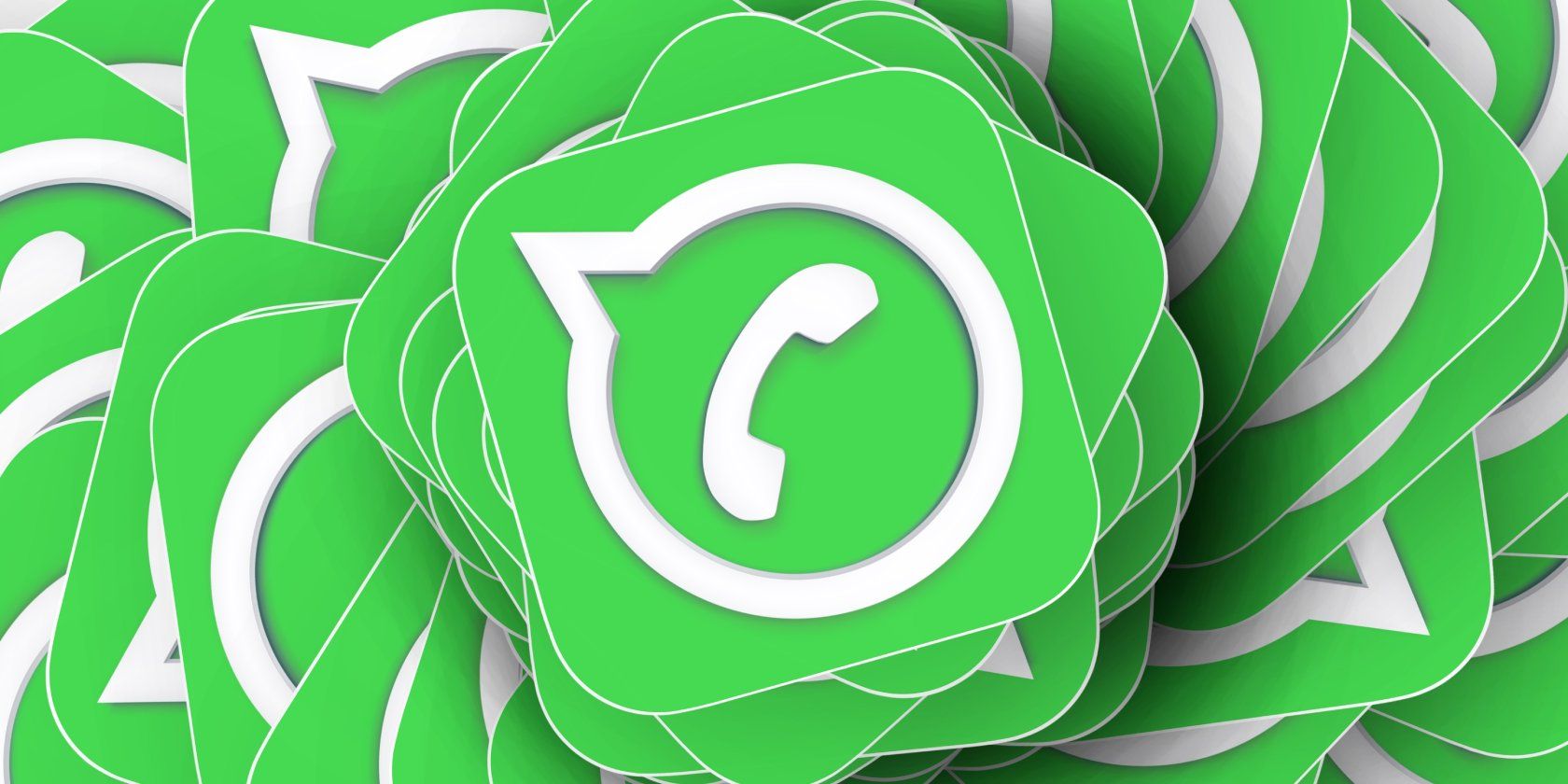 A bunch of WhatsApp logos depicting multiple WhatsApp accounts