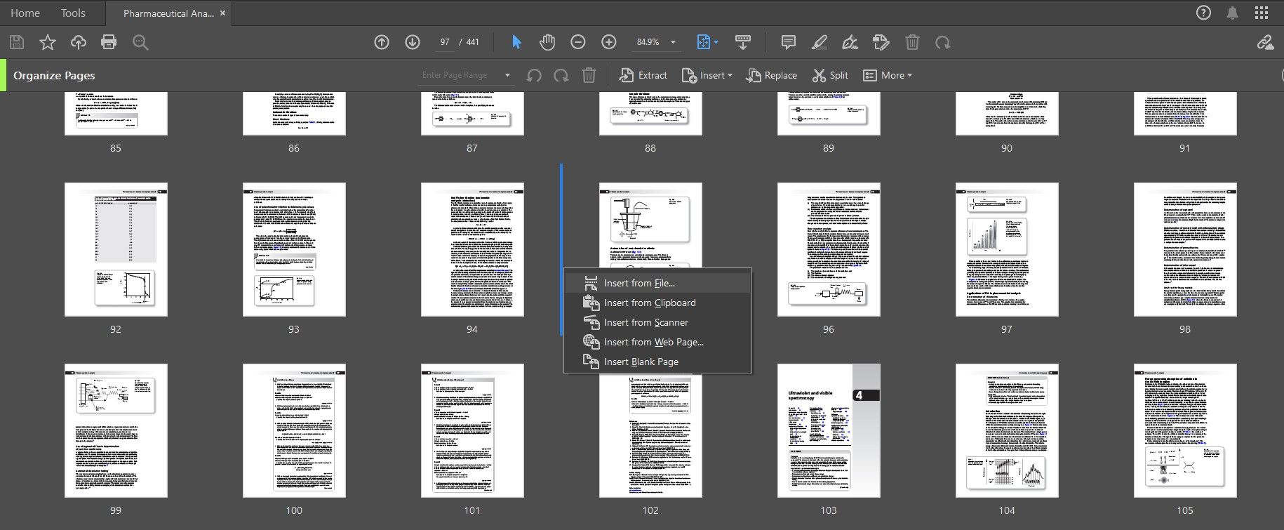 درج صفحات به یک سند PDF در Adobe Acrobat