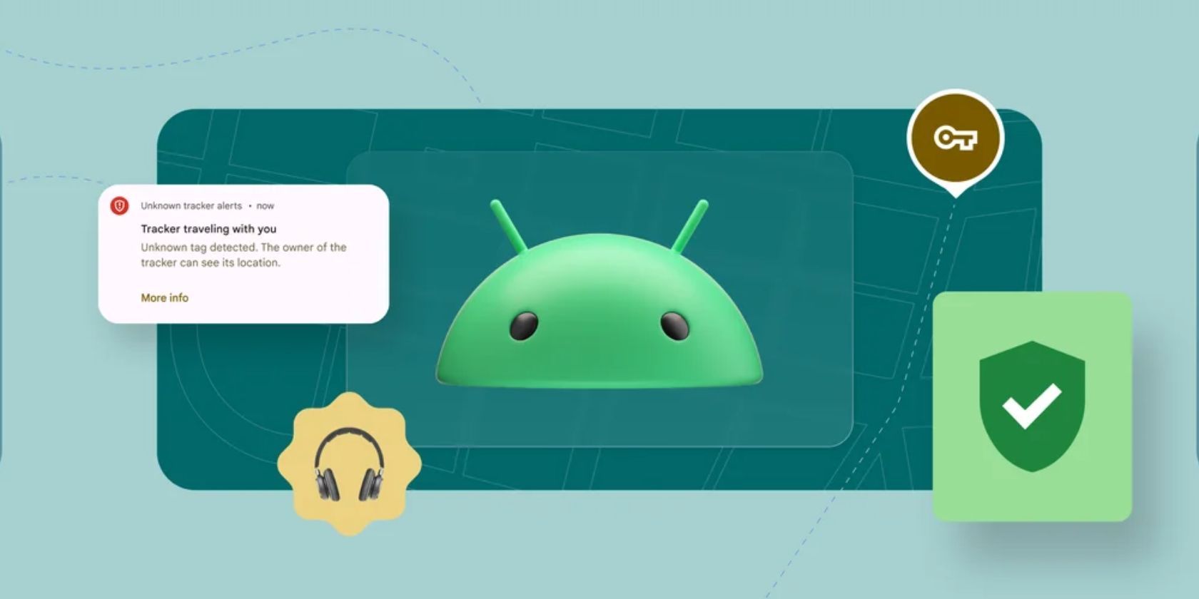 Android privacy features illustration