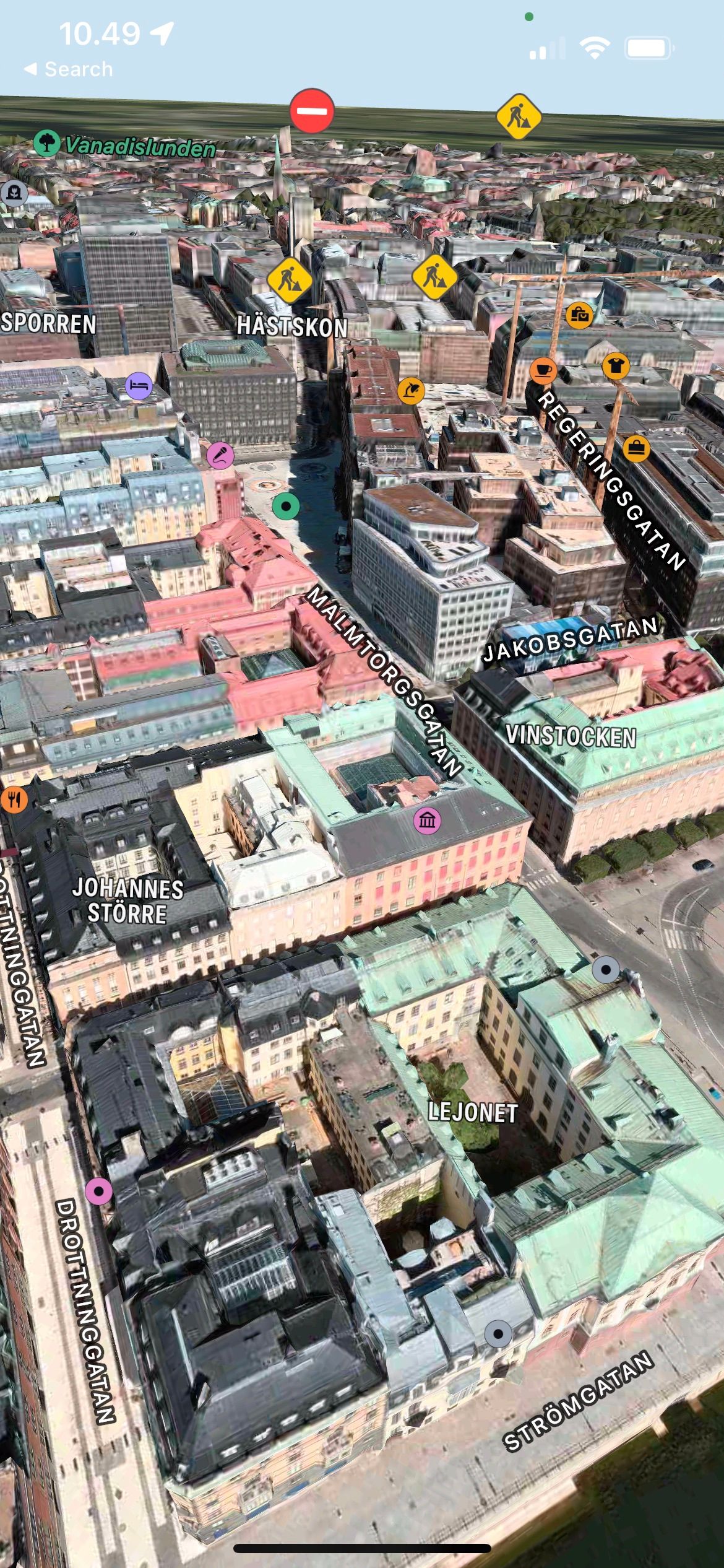 Apple Maps Flyover Stockholm