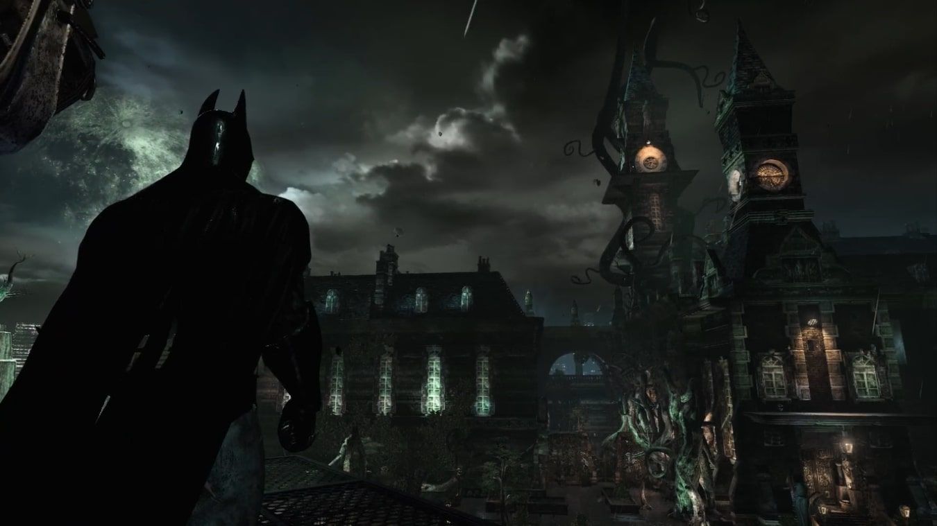 Ảnh chụp màn hình trò chơi từ Batman Return to Arkham Asylum trên Xbox Series X 