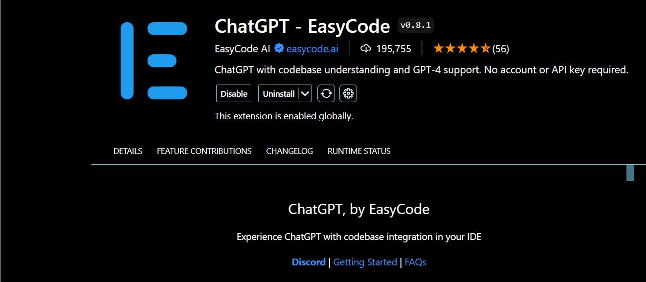 ChatGPT by EasyCode AI