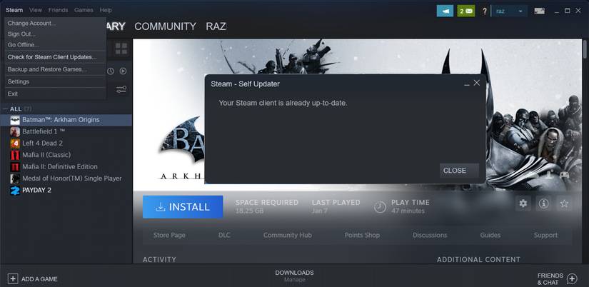 Steam Update Busy Is Steam Unable to Connect to the Internet on Windows? Here's How to Fix It