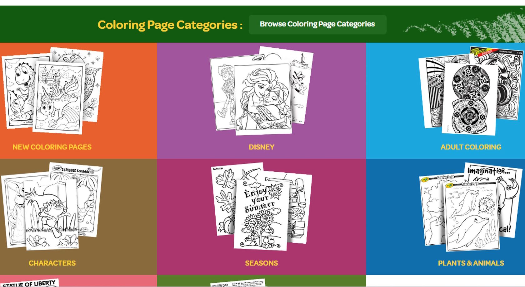 Crayola adult coloring pages