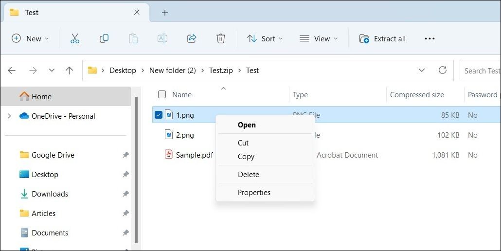 5 Ways to Extract ZIP Files in Windows 11