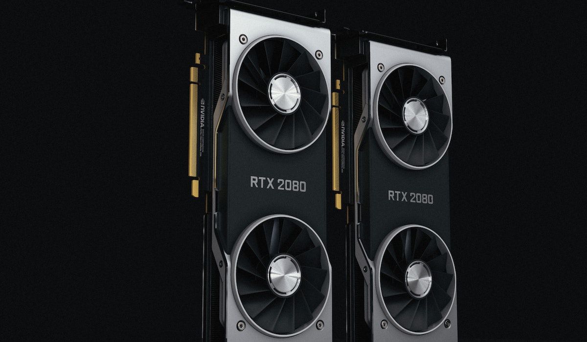 two rtx2080 graphics cards