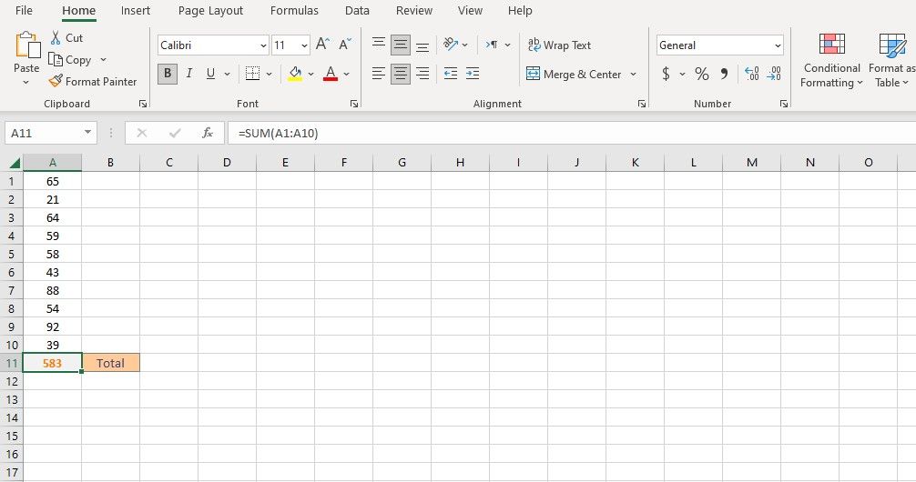 6 SUM-Funktionen in Excel, die Sie kennen sollten