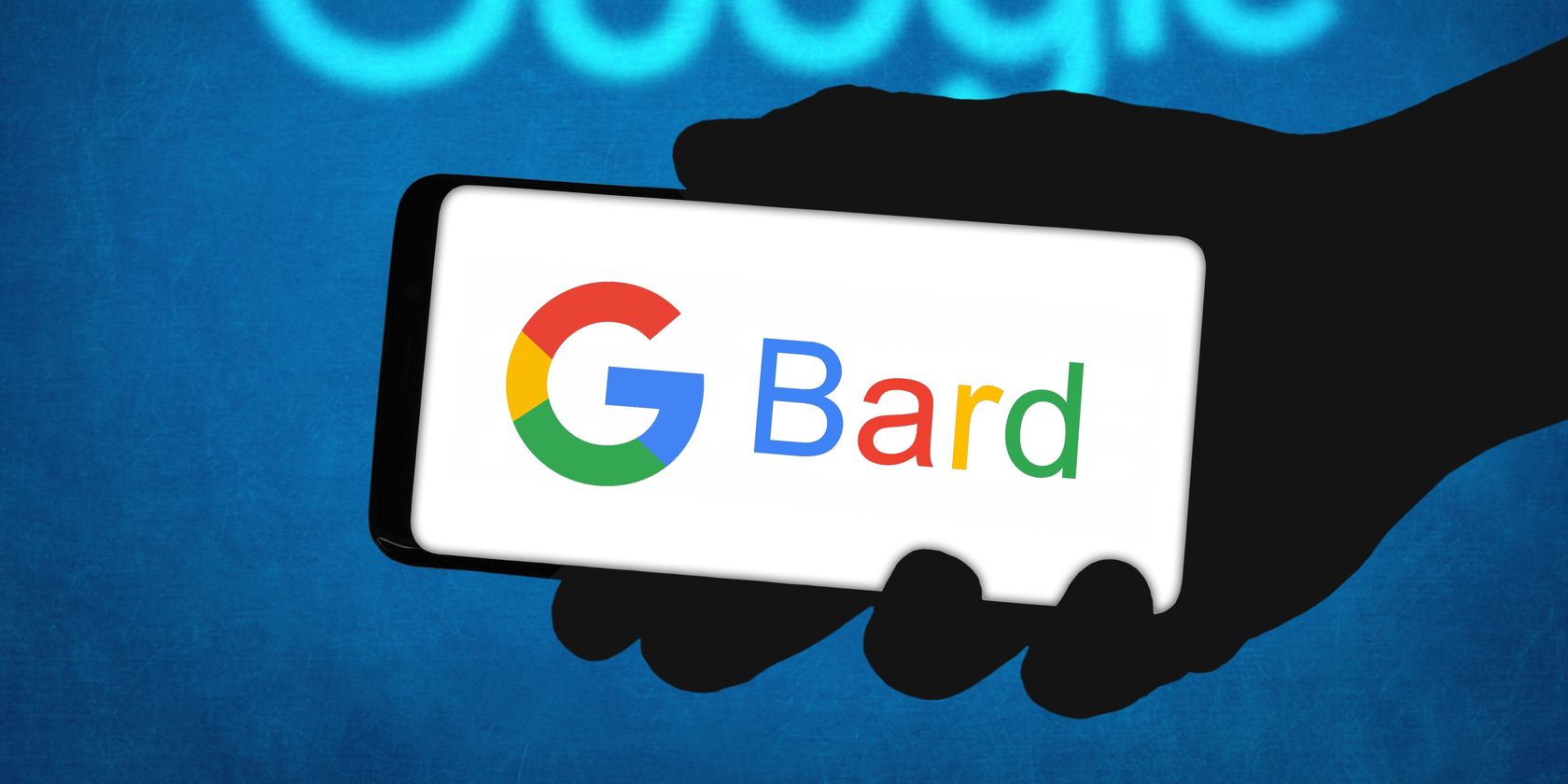 google bard logo on smartphone screen feature