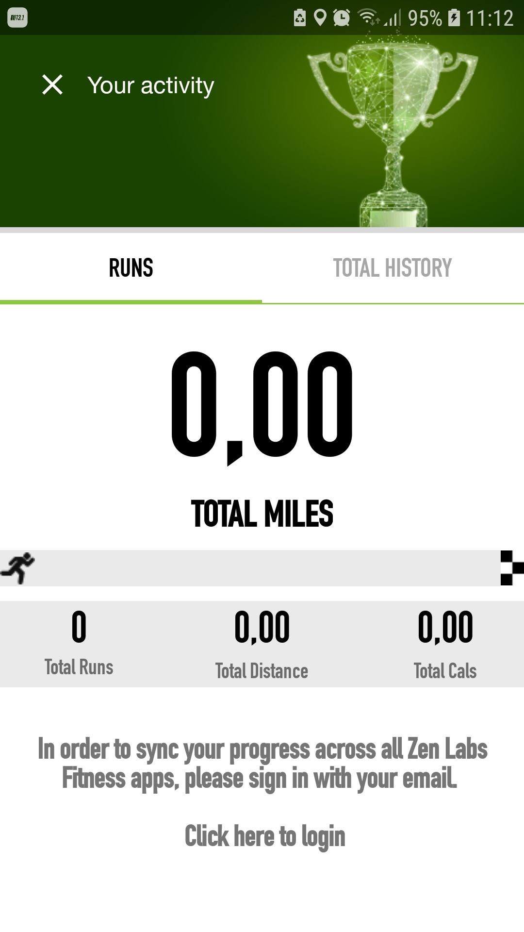 Half Marathon Trainer activity tracker