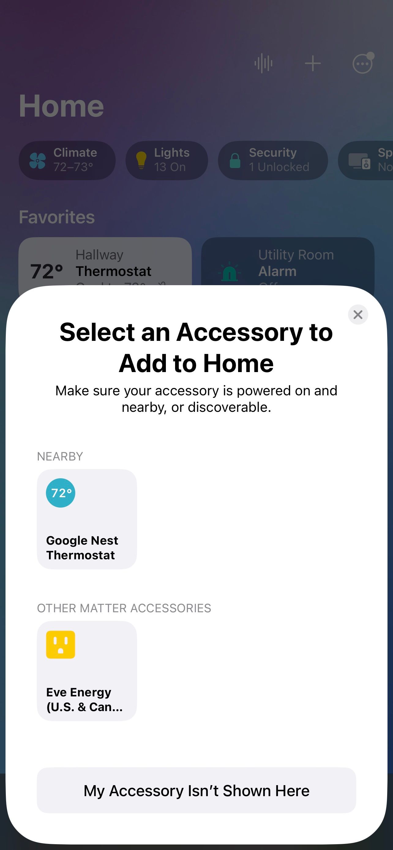 How to Add a Nest Thermostat to Apple HomeKit With Matter