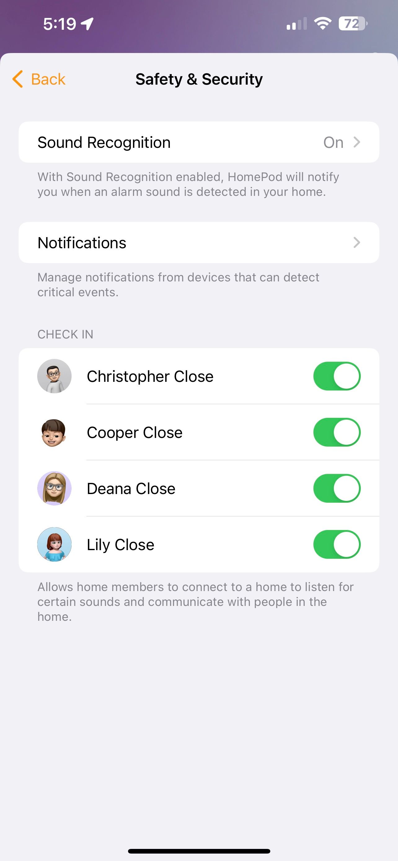 Get notifications for your smart home accessories - Apple Support (CA)