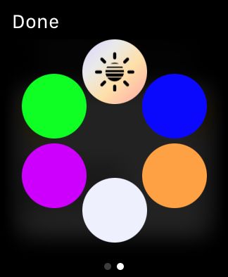 HomeKit Adaptive Lighting watchOS 9