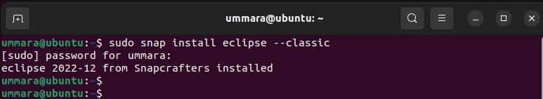 Installing Eclipse IDE via plugin