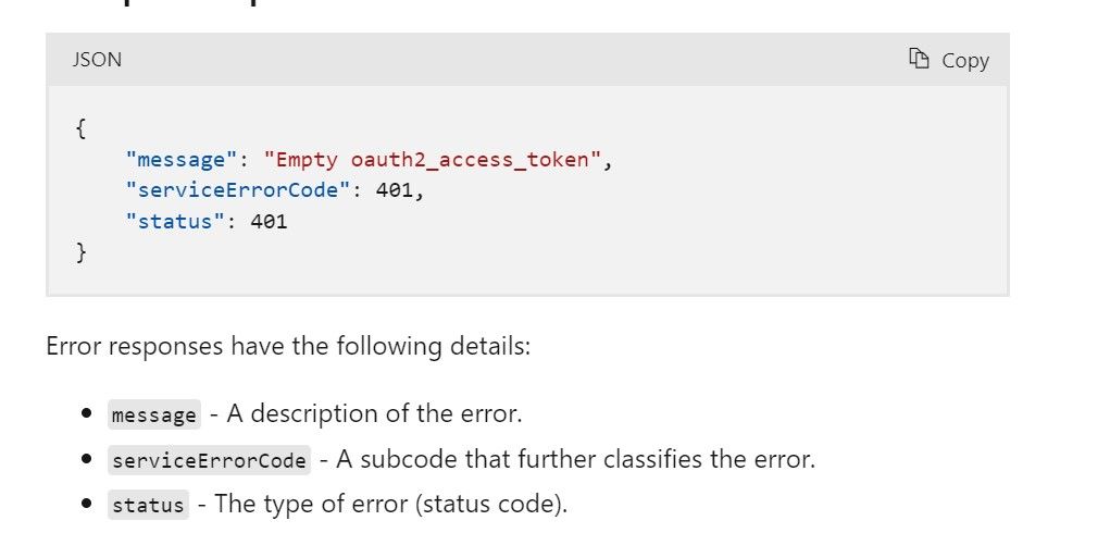 Linkedin error handling example