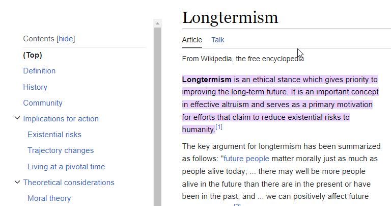 Longtermism - Wikipedia