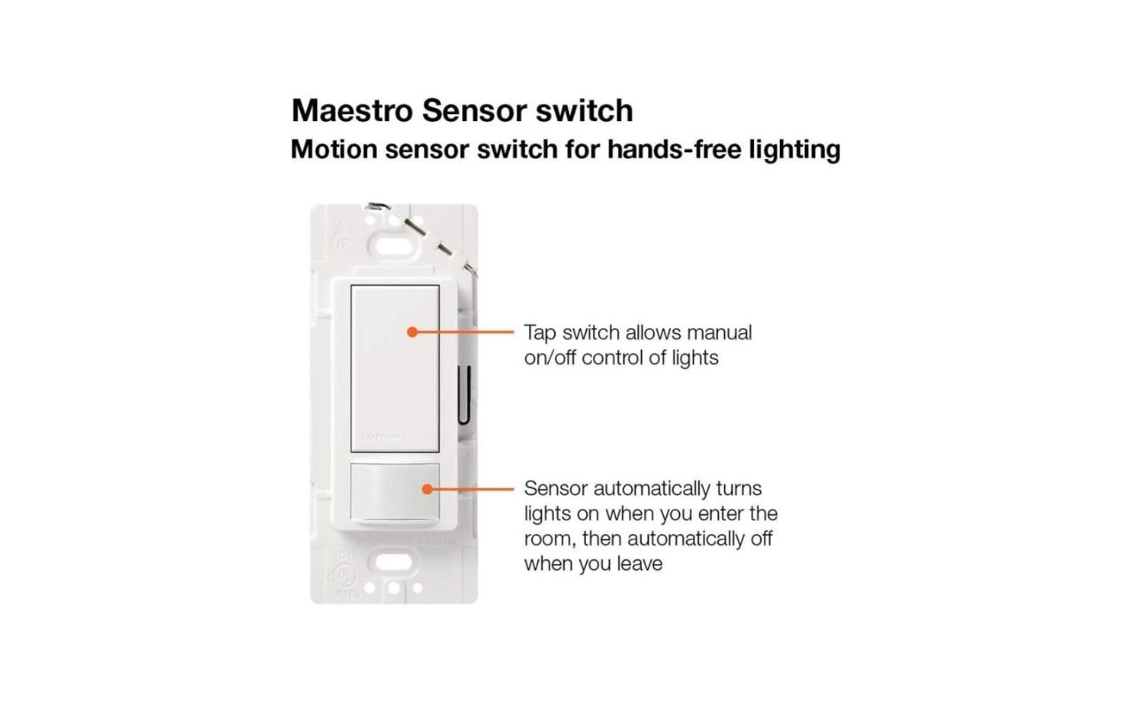 Lutrom Maestro motion sensor switch