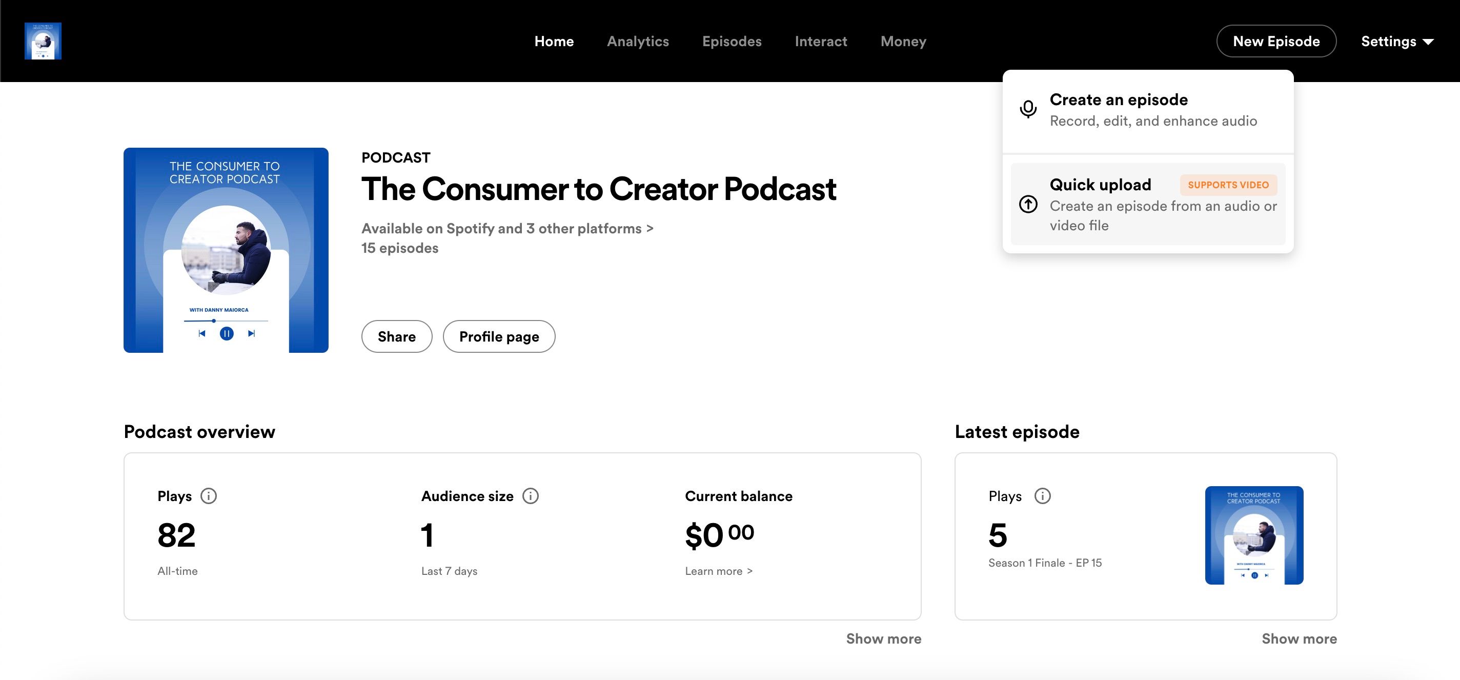 How to Find Quick Upload to Spotify for Podcasters