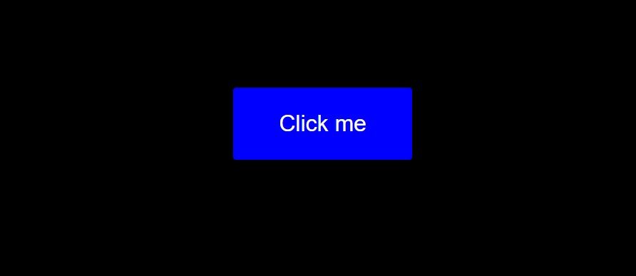 Screenshot of blue button