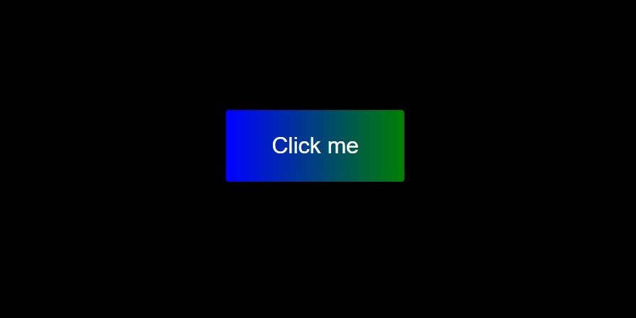 Screenshot of button with transient colors
