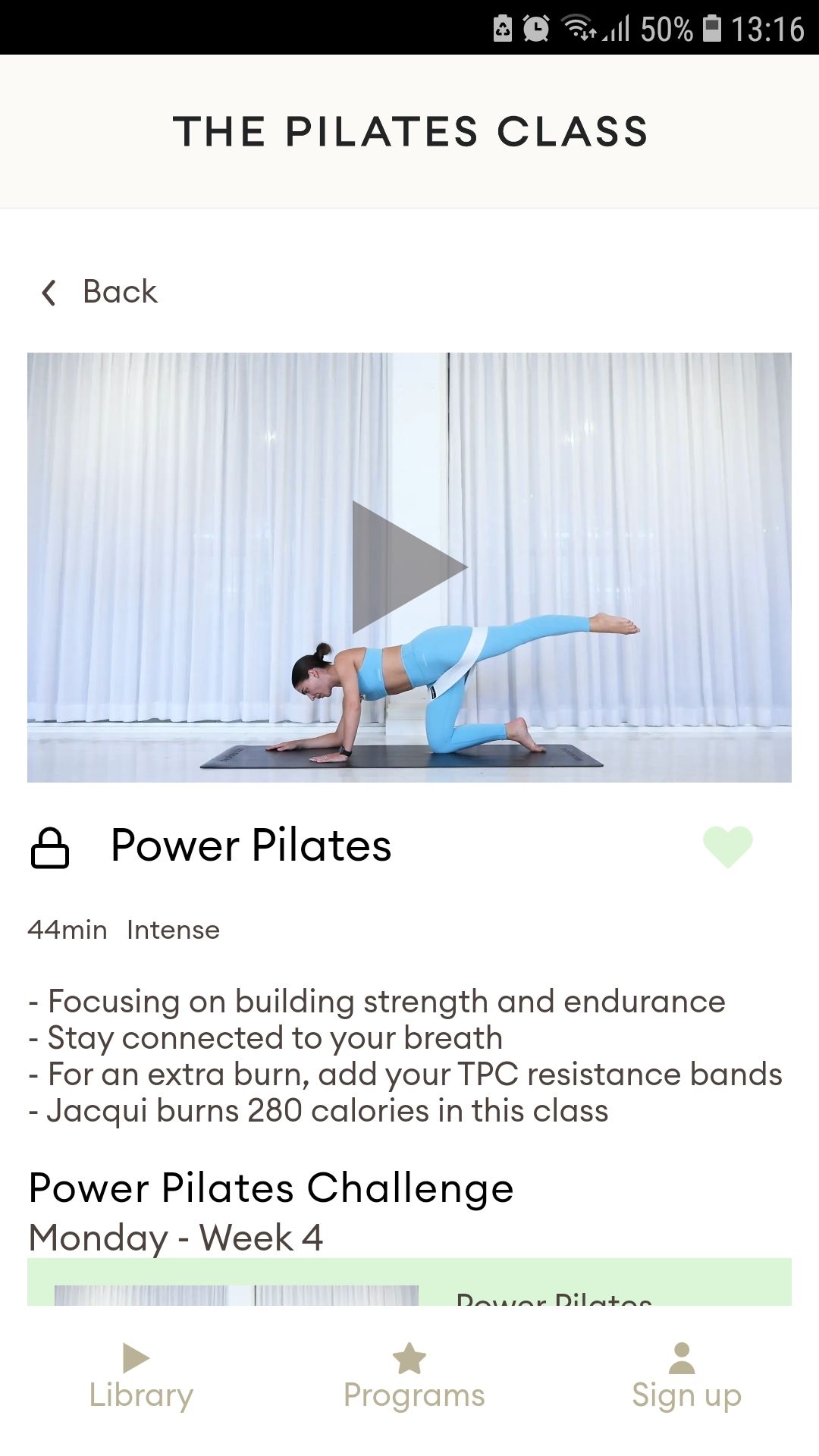 The Pilates Class power pilates challenge