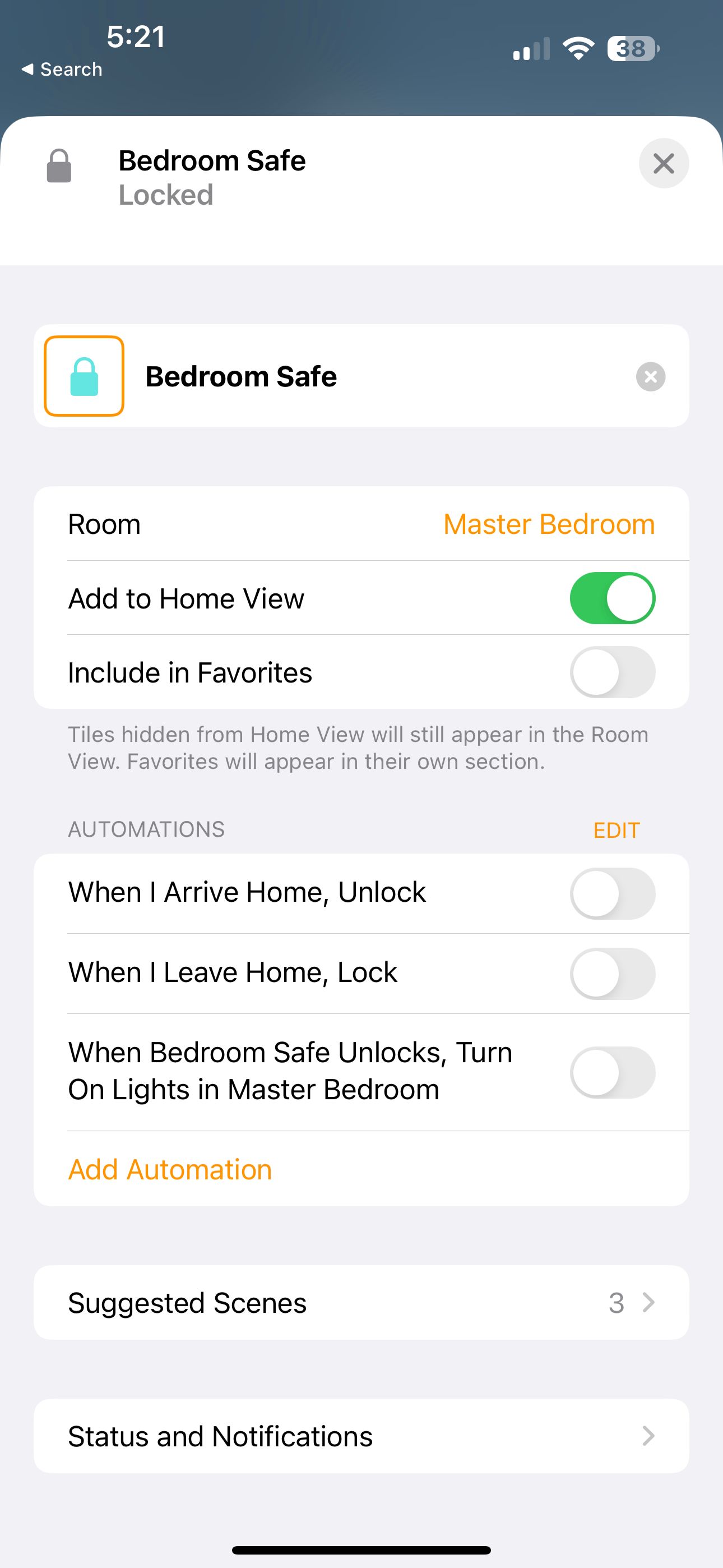 yale smart safe home app options
