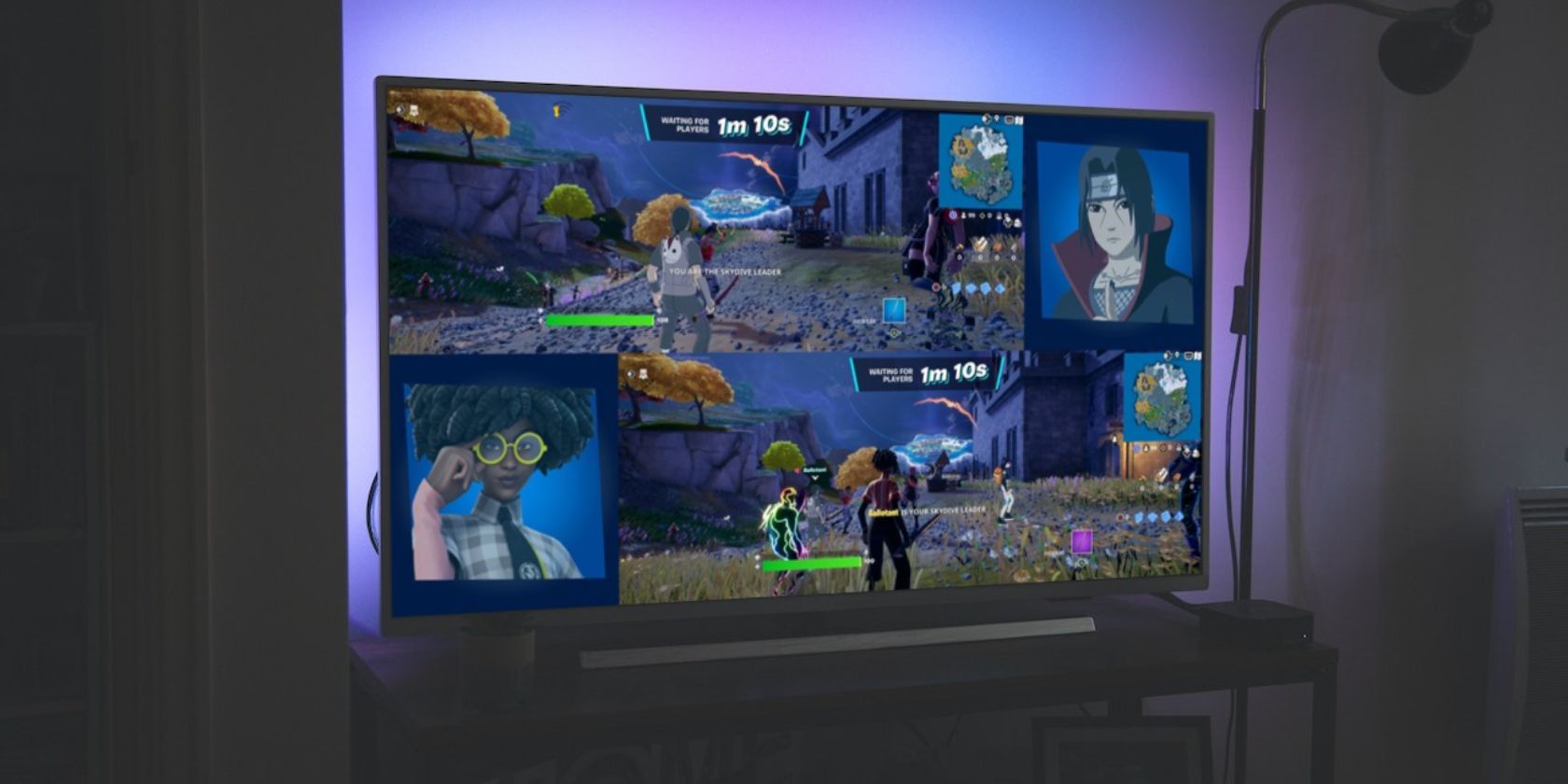 Double trouble! Here's how to Play Fortnite on split screen with