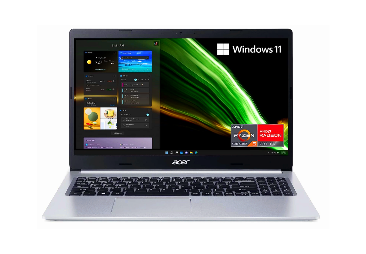 An Acer Aspire 5 (A515-45-R74Z model) laptop