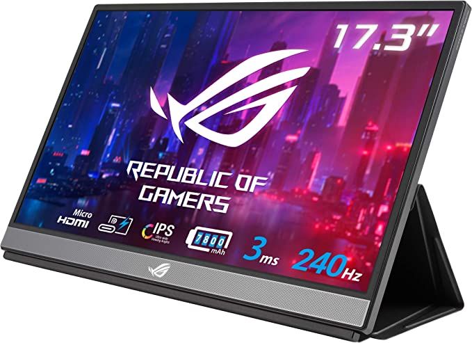 مانیتور گیمینگ قابل حمل 17.3 اینچی 1080P ASUS ROG Strix