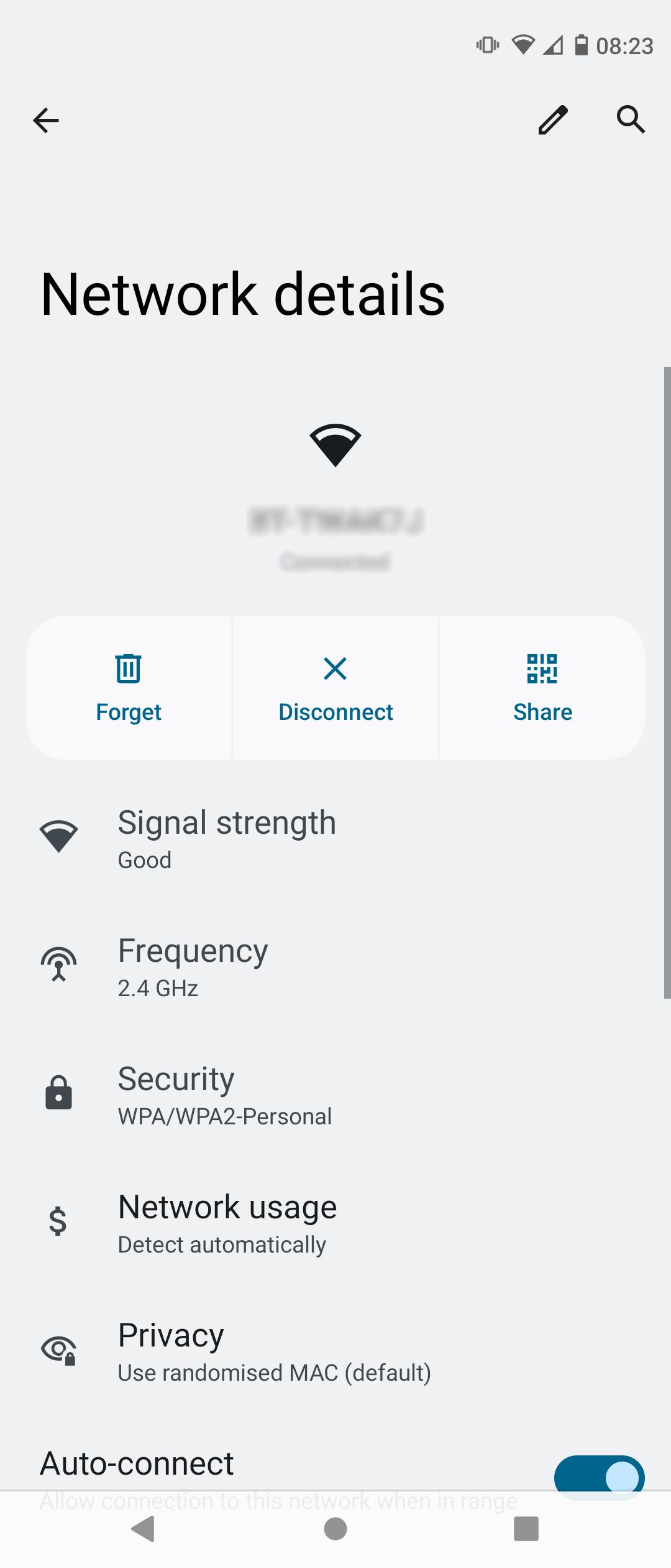 Checking Network Details on Android