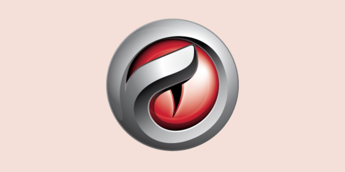 Comodo Dragon Browser icon on a Banner