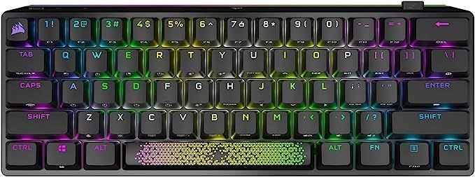 صفحه کلید بازی مکانیکی Corsair K70 PRO MINI WIRELESS RGB 60%