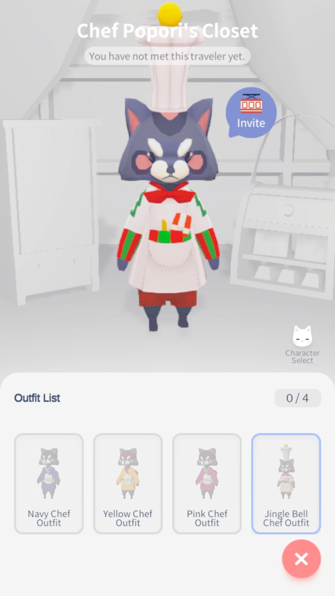 Dear My Cat outfits calming mobile game