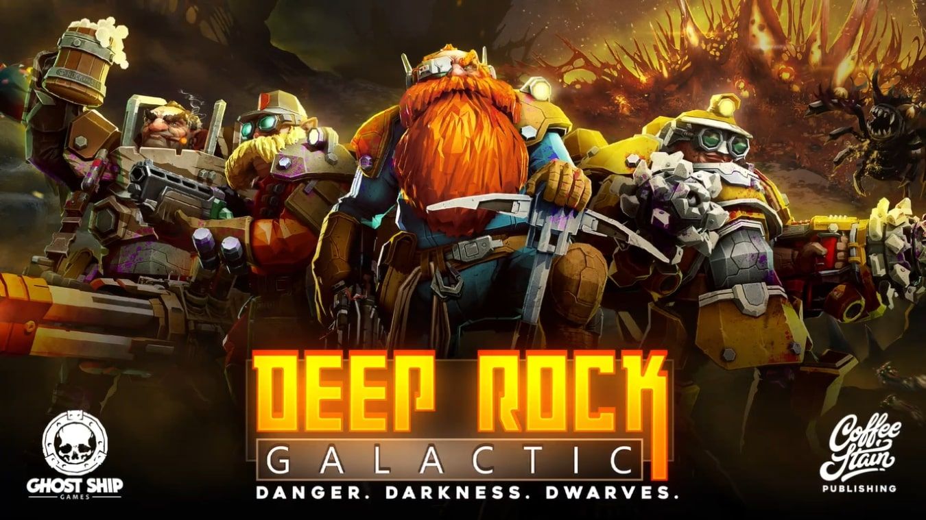 تصویری از صفحه بارگیری Deep Rock Galactic در Xbox Series X