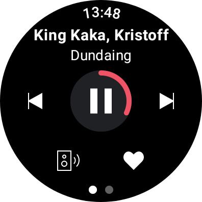 Best wear os online music player