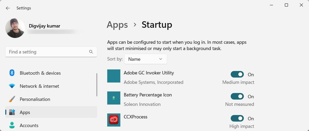 Disable Unnecessary Startup Programs