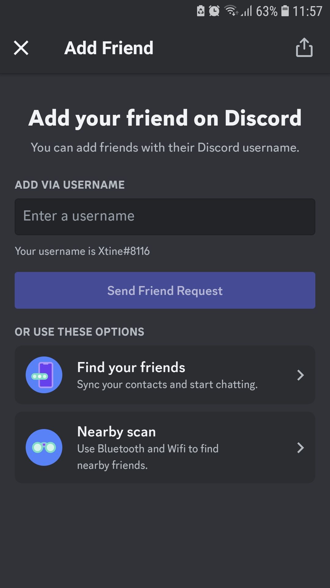 Discord دوست خود را اضافه کنید