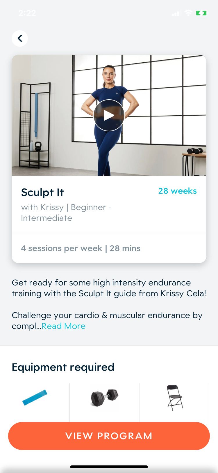 برنامه EvolveYou برنامه Sculpt It