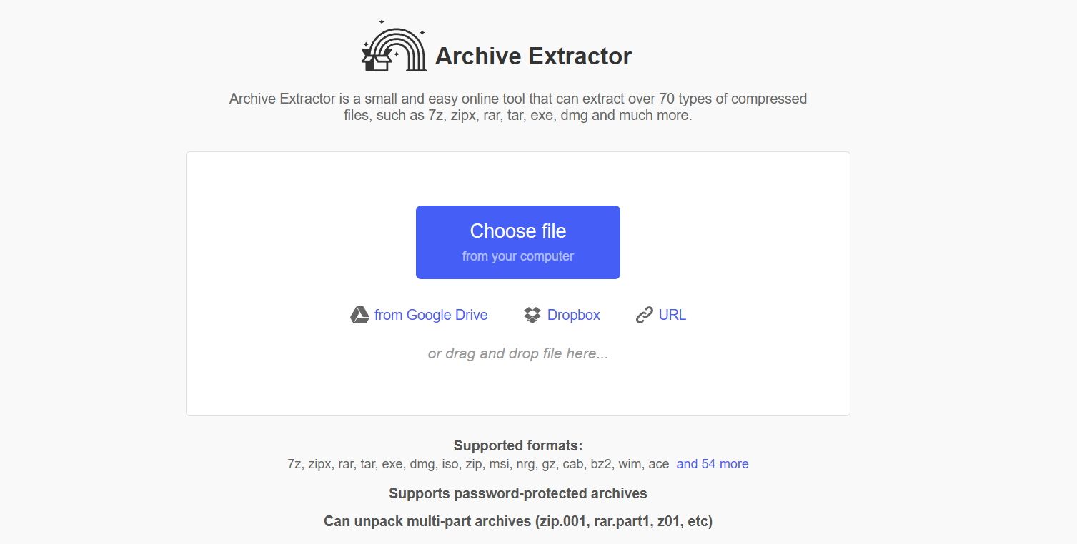 Extract.me Archive Extractor