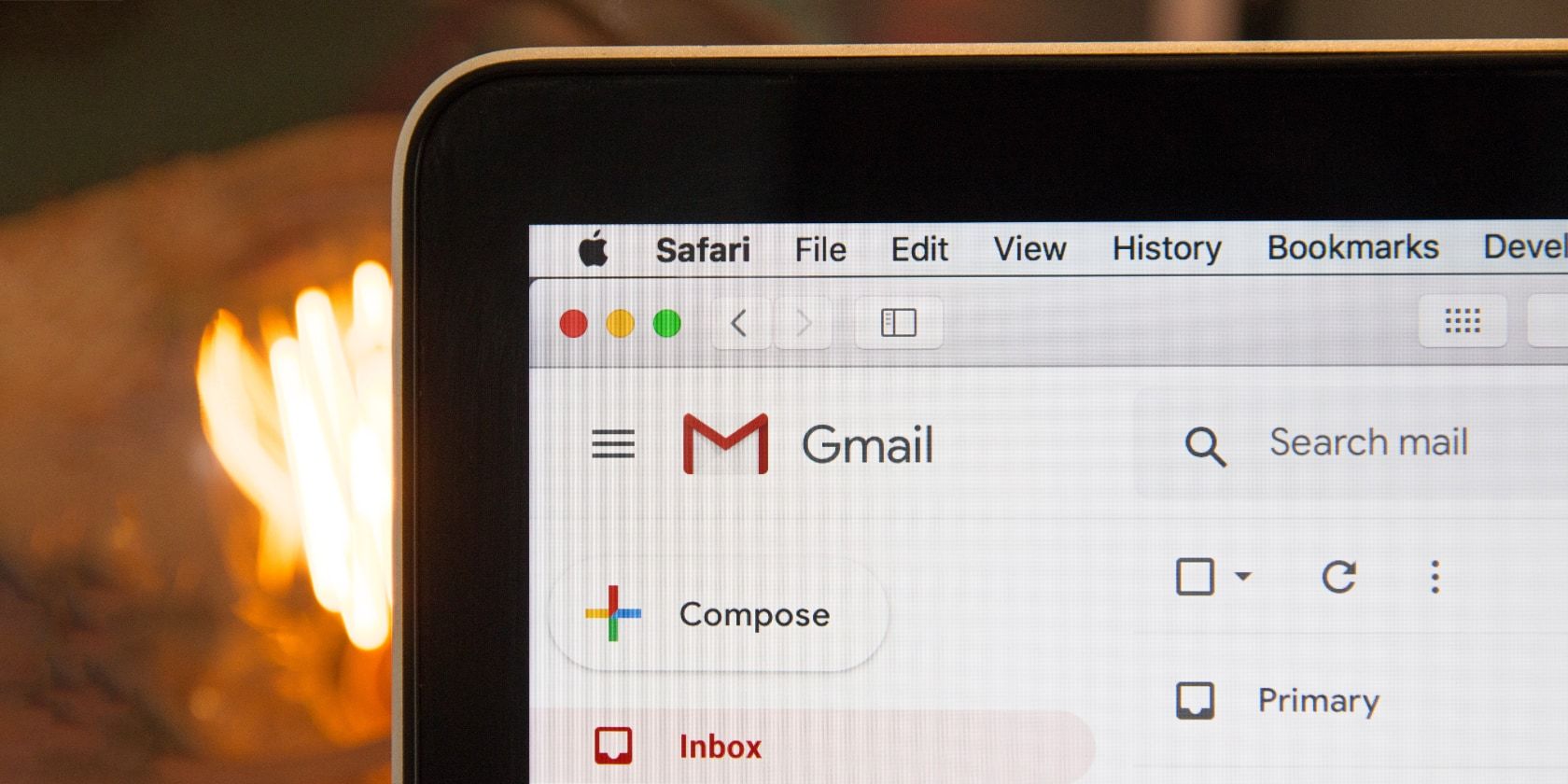 gmail in desktop browser