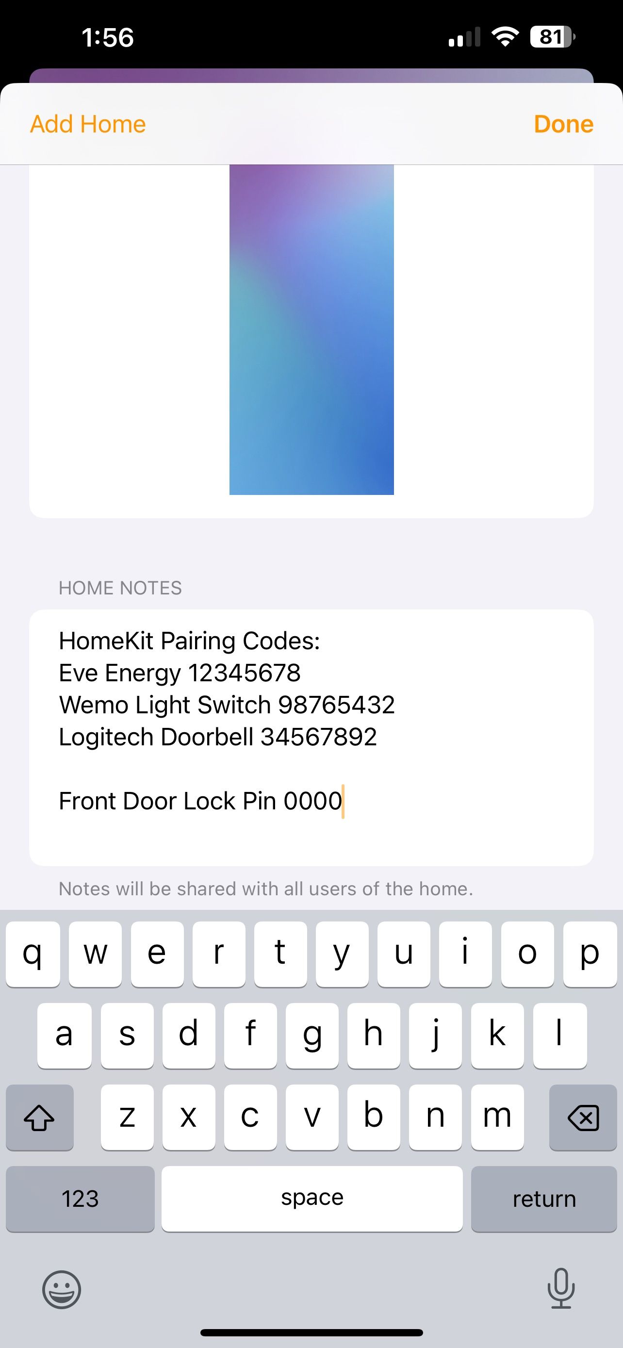 ورود iOS 16 Home App Notes به پایان رسید